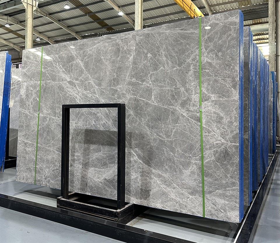 Hermes Grey Marble Slabs