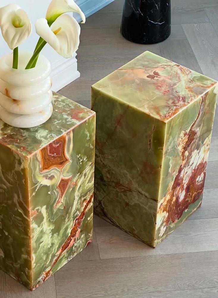 ancient green onyx marble plinth ancient green onyx marble plinth
